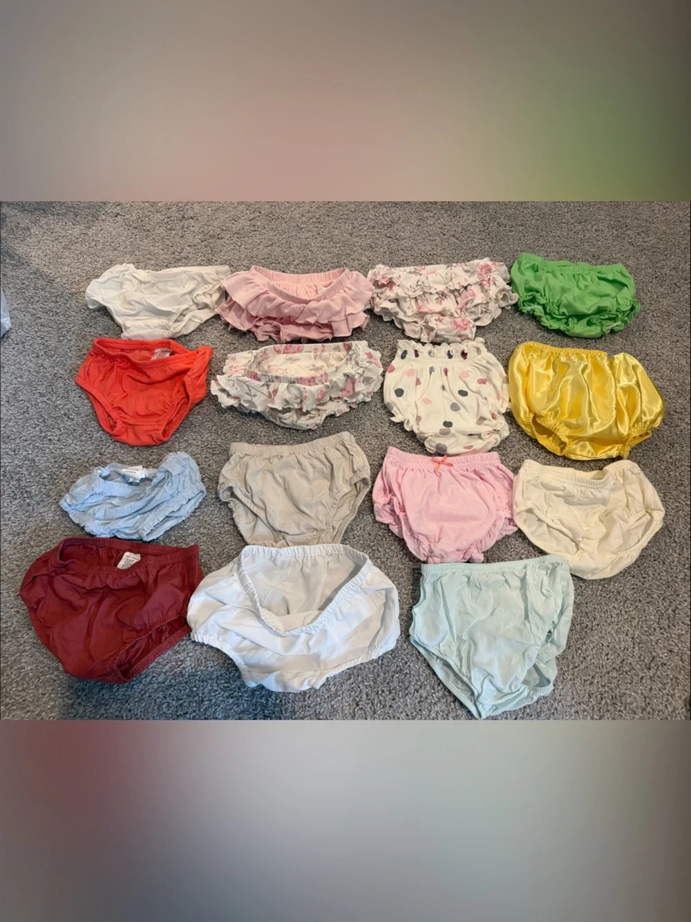 Carter's Assorted Girls' Diaper Covers in Multi Colors